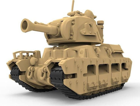 Meng World War Toons A12 Matilda II British Infantry Tank Plastic Model Kit - Hobbytech Toys