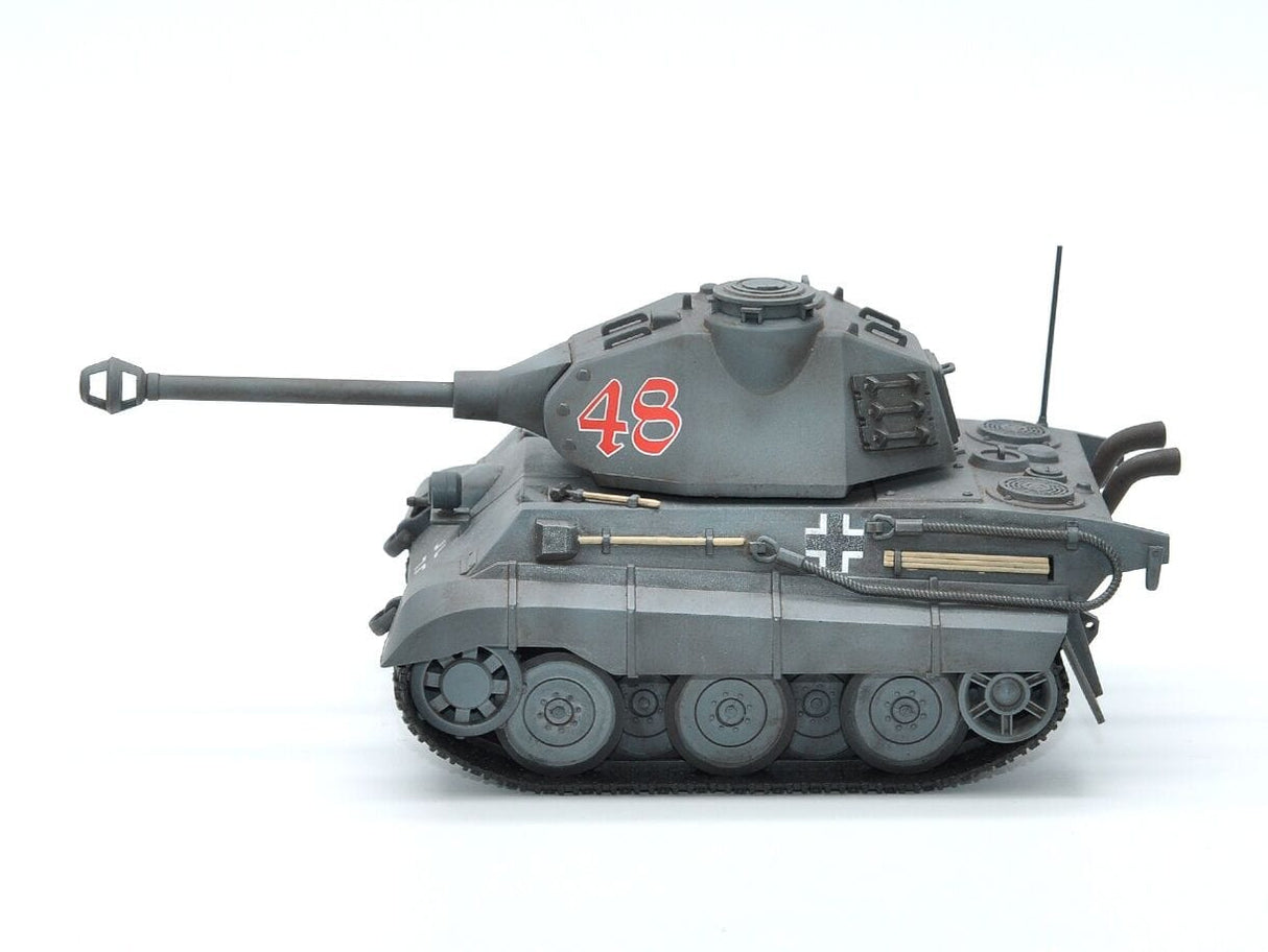 Meng World War Toons King Tiger (Porsche Turret) German Heavy Tank Plastic Model Kit - Hobbytech Toys