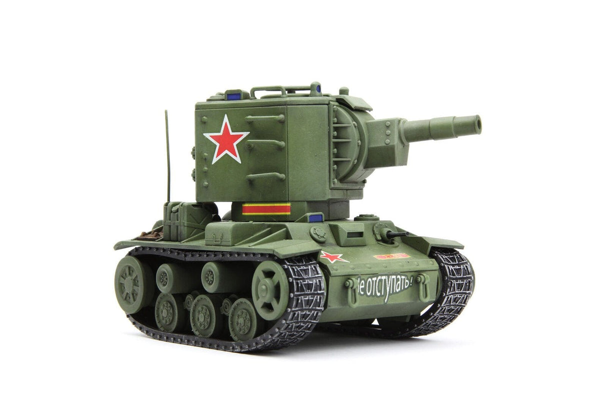 Meng World War Toons KV - 2 Soviet Heavy Tank Plastic Model Kit - Hobbytech Toys