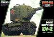 Meng World War Toons KV - 2 Soviet Heavy Tank Plastic Model Kit - Hobbytech Toys
