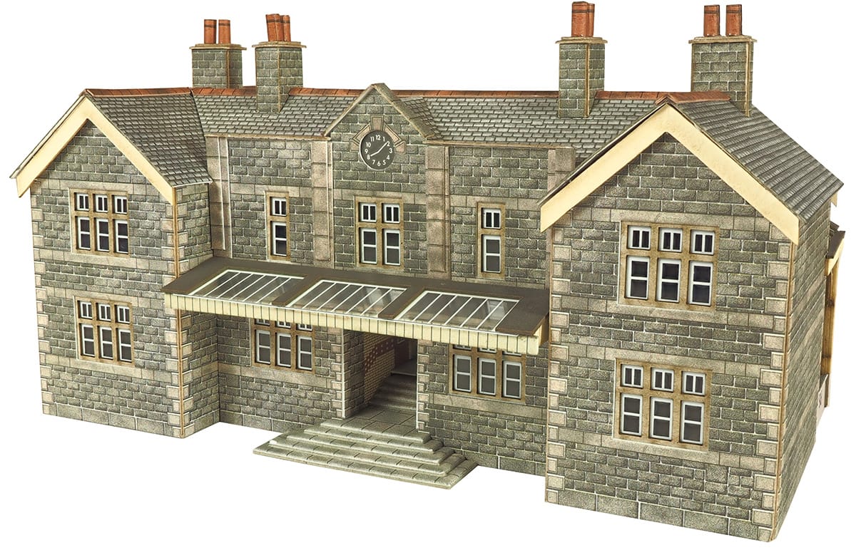 Metcalfe N Scale N Mainline Booking Hall Card Kit