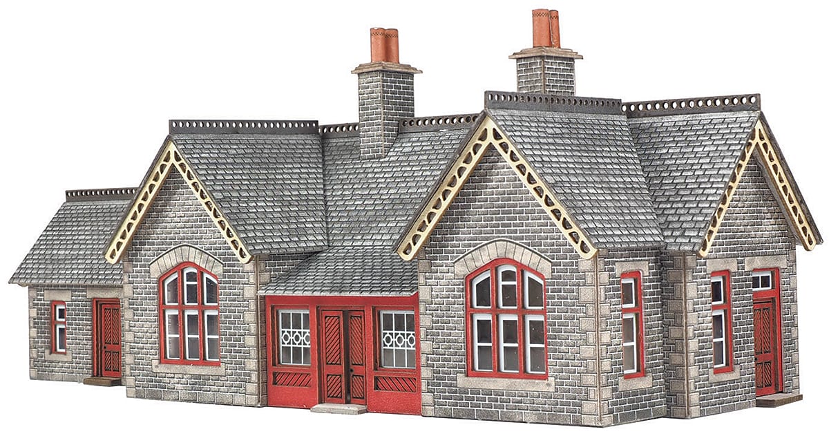 Metcalfe N Scale N Settle/Carlisle Railway Station Card Kit
