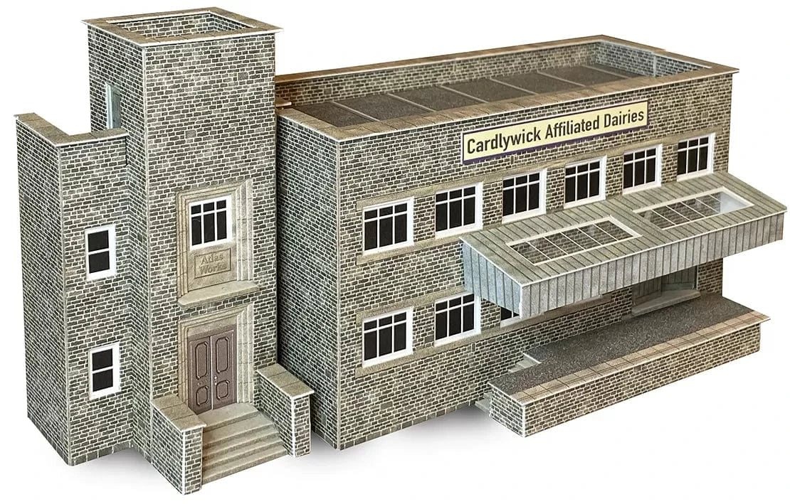 Metcalfe N Scale Old Factory Kit [PN187] - Hobbytech Toys