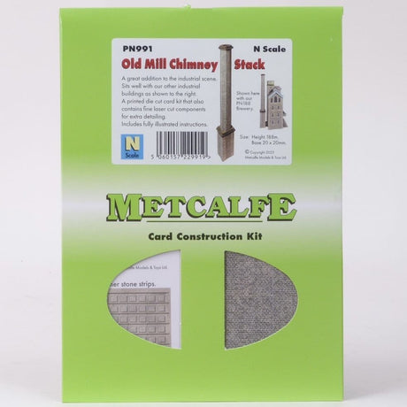 Metcalfe N Scale Old Mill Chimney Stack Kit [PN991] - Hobbytech Toys