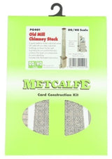 Metcalfe OO Scale Old Mill Chimney Stack Kit [PO0401] - Hobbytech Toys