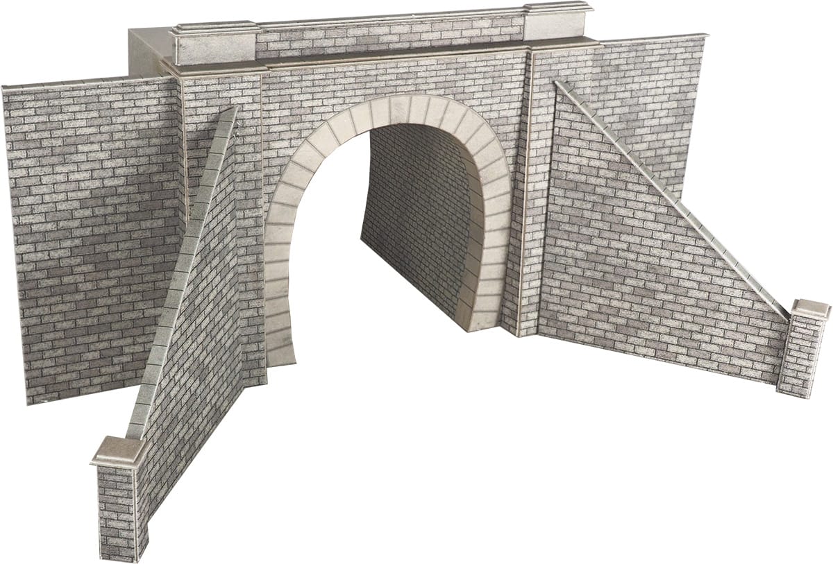 Metcalfe OO Scale Single Tunnel Entrance Kit w/Inner Arch Card Kit