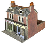 Metcalfe OO Scale Terrace Shop Fronts Brick Card Kit