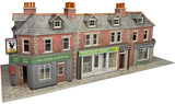 Metcalfe OO Scale Terrace Shop Fronts Brick Card Kit