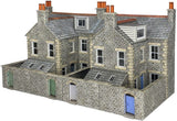 Metcalfe OO Scale Terrace Shop Fronts Stone Card Kit