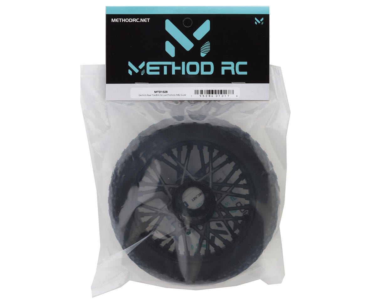 Method RC Geoform Rear Tire/Rim for Losi Promoto - MX, Glued - Hobbytech Toys