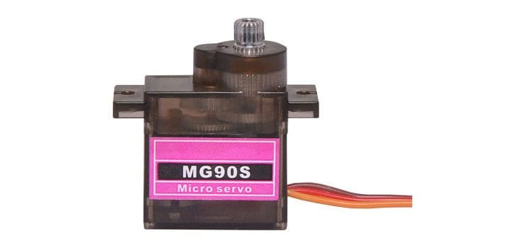MG90S 9G Metal Gear Micro Servo (1) - Hobbytech Toys