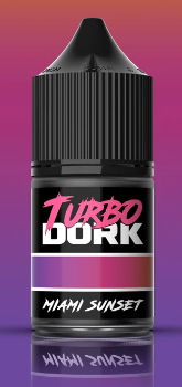 Turbo Dork Miami Sunset TurboShift Acrylic Paint 22ml Bottle - Hobbytech Toys