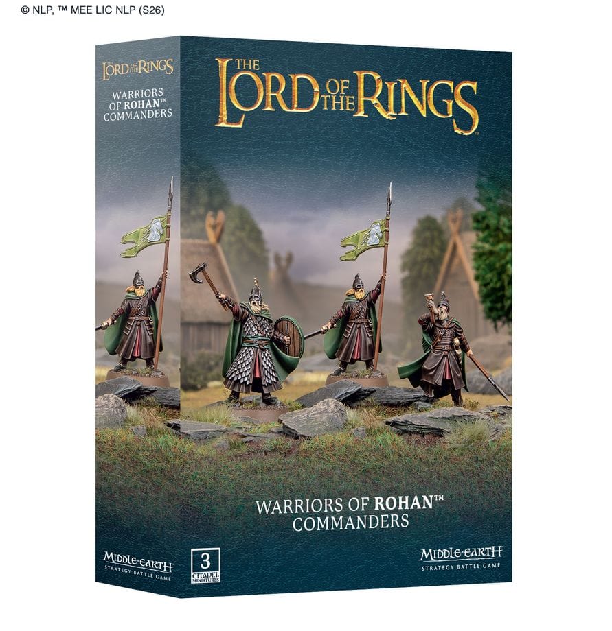 Middle Earth SBG:  Warriors Of Rohan Commanders [30-105]