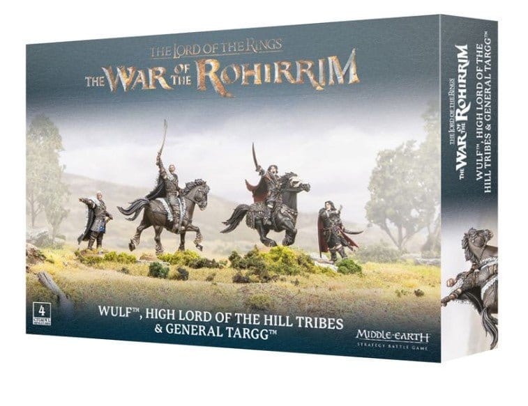 Middle Earth SBG: Wulf Lord O/Hill Tribes & General Targg [30 - 92] - Hobbytech Toys