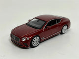 Mini GT 1/64 Bentley Continental GT Speed Candy Red Diecast Model Car