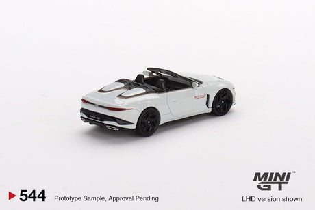 Mini GT 1/64 Bentley Mulliner Bacalar Car Zero Diecast Model Car