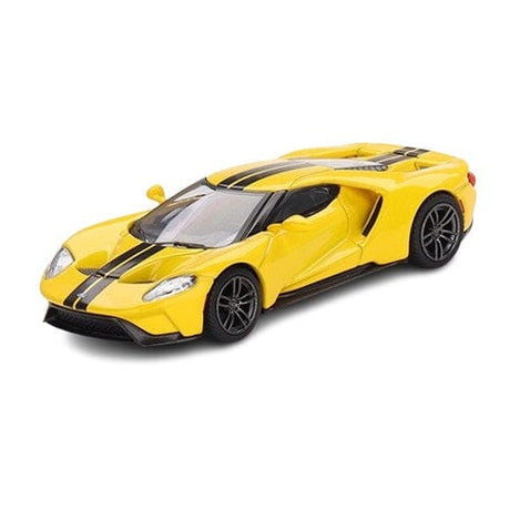 Mini GT 1/64 Ford GT Triple Yellow (LHD) Diecast Model Car