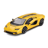 Mini GT 1/64 Lamborghini Countach LPI 800-4 Yellow Diecast Model Car