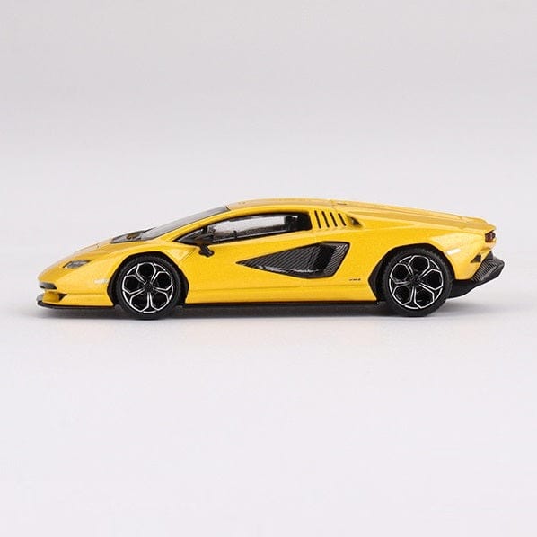 Mini GT 1/64 Lamborghini Countach LPI 800-4 Yellow Diecast Model Car