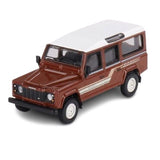 Mini GT 1/64 Land Rover Defender 110 1985 County Wagon Brown Diecast Model Car