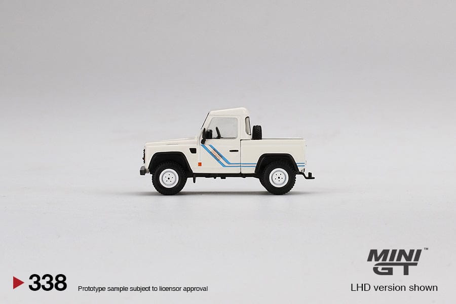 Mini GT 1/64 Land Rover Defender 90 Pick Up (RHD) Diecast Model Car