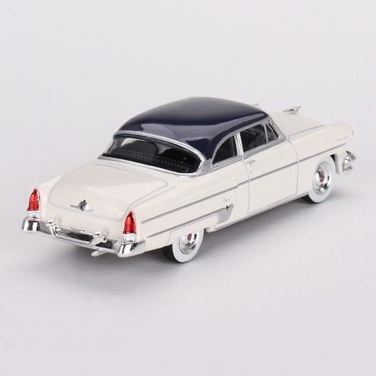 Mini GT 1/64 Lincoln Capri 1954 Arctic White Diecast Model Car