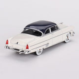 Mini GT 1/64 Lincoln Capri 1954 Arctic White Diecast Model Car