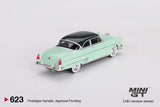 Mini GT 1/64 Lincoln Capri 1954 Parklane Green Diecast Model Car