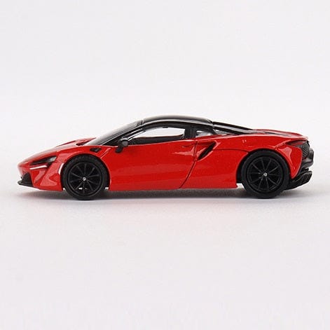 Mini GT 1/64 Mclaren Artura Vermillion Red Diecast Model Car