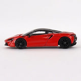 Mini GT 1/64 Mclaren Artura Vermillion Red Diecast Model Car