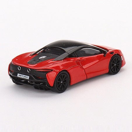 Mini GT 1/64 Mclaren Artura Vermillion Red Diecast Model Car