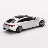 Mini GT 1/64 Mercedes-Benz Eqs 580 4Matic Silver Diecast Model Car