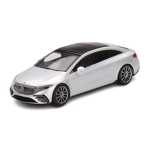 Mini GT 1/64 Mercedes-Benz Eqs 580 4Matic Silver Diecast Model Car