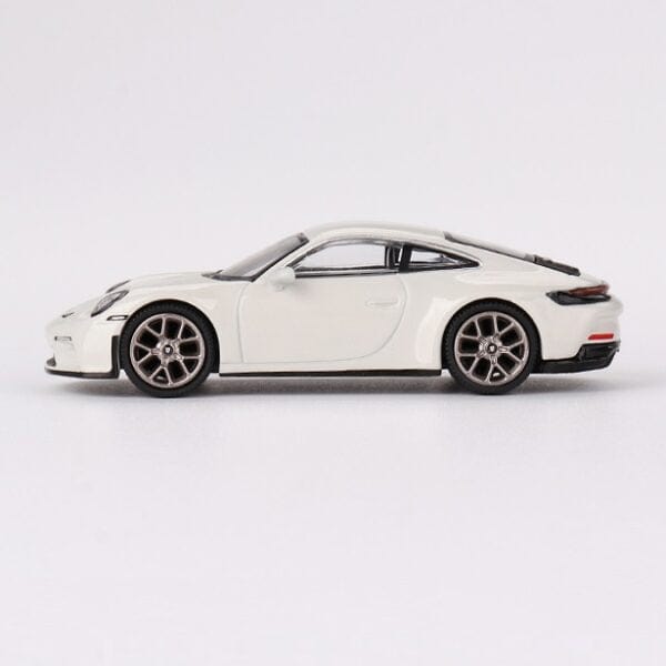 Mini GT 1/64 Porsche 911 (992) GT3 Touring Canyon Grey Diecast Model Car