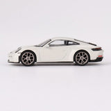 Mini GT 1/64 Porsche 911 (992) GT3 Touring Canyon Grey Diecast Model Car