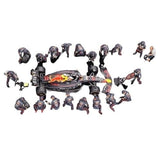 Mini GT 1/64 Red Bull RB18 S.Perez 2022 Abu Dhabi w/ 20pc Pit Crew Set