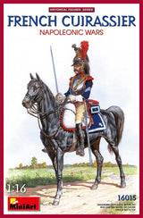 Miniart 1/16 French Cuirassier Napoleonic Wars Plastic Model Kit [16015]