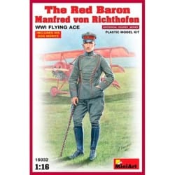 MiniArt 1/16 Red Baron Manfred von Richthofen WWI Flying Ace – MA16032