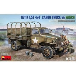 MiniArt 1/35 1.5t 4x4 G7117 Cargo Truck with Winch – MA35389