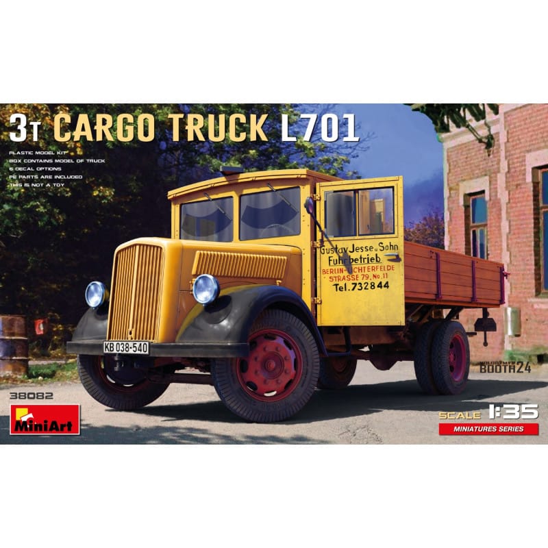 MiniArt 38082 L701 cargo truck front box