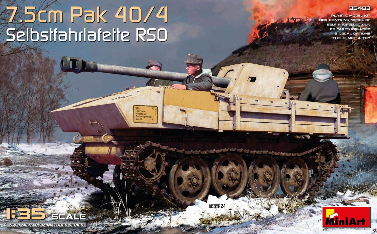 MiniArt 35483 RSO Pak 40/4 front box art