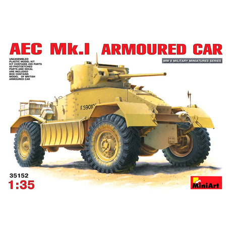 MiniArt 1/35 AEC Mk 1 Armoured Car – MA35152