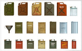Miniart 1/35 Allies Jerry Can Set WW2 Plastic Model Kit [35587]