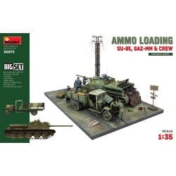 MiniArt 1/35 Ammo Loading SU-85, GAZ-MM & Crew Big Set – MA36071