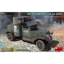 MiniArt 1/35 Austin Armoured Car 3rd Series Freikorps Service Interior Kit – MA39012