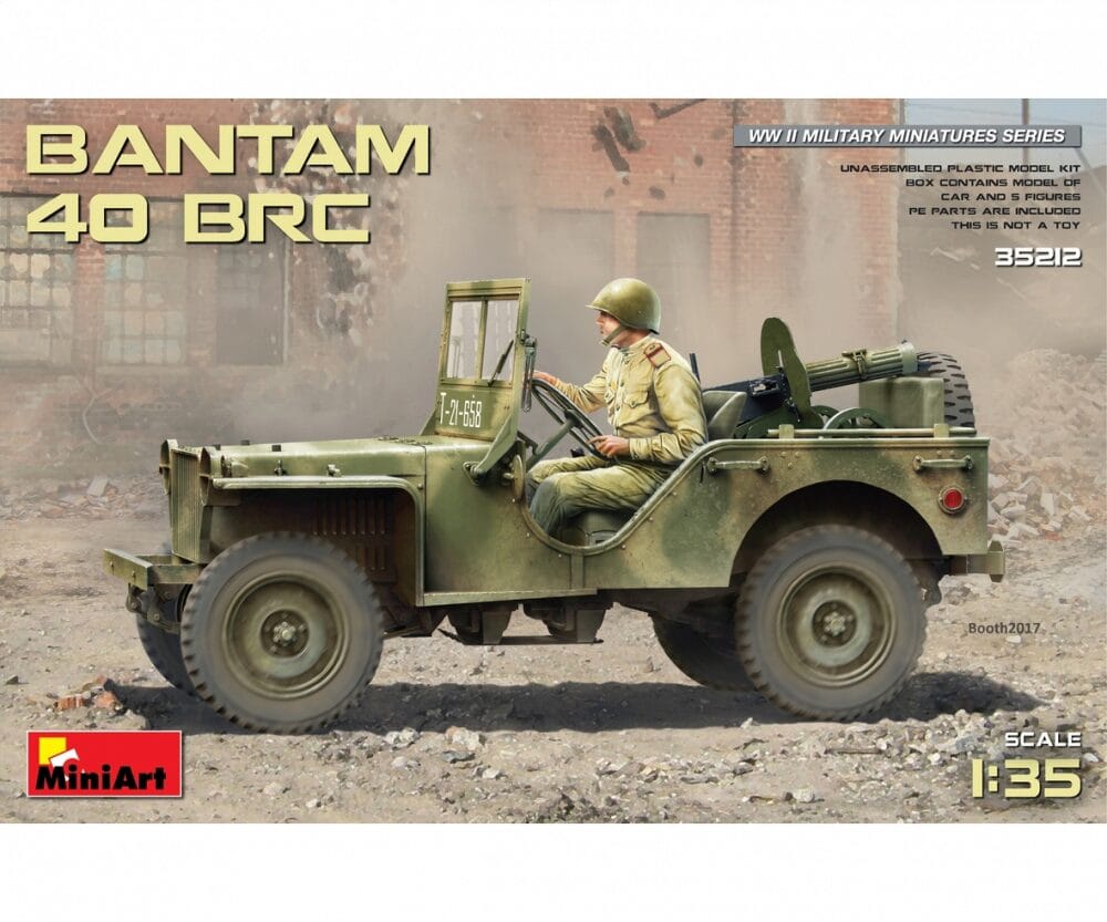 MiniArt 35212 Bantam 40 BRC box cover