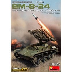 MiniArt 1/35 BM-8-24 Self-Propelled Rocket Launcher Interior Kit – MA35234