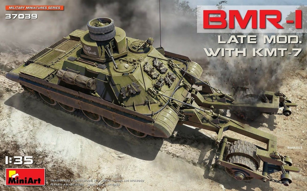 MiniArt 37039 BMR-1 Late with KMT-7 box cover