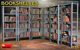 MiniArt 1/35 Bookshelves Plastic Model Kit