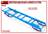 MiniArt 1/35 British Military Lorry B-Type Plastic model Kit [39003]